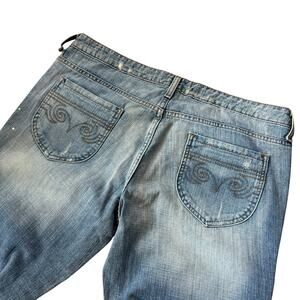 Vintage Mossimo Jeans Bootcut Low Rise Y2K 100% Cotton Sz 15